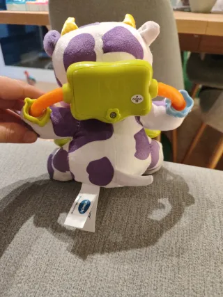 Vaca Peluche Musical de Vtech, como nuevo