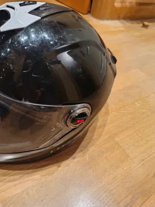 Casco Moto LS2 Talla M Negro