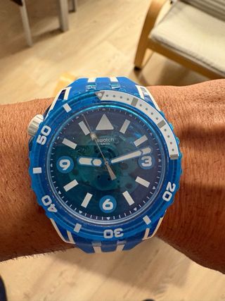 Reloj Swatch Scubaqua Azul Original