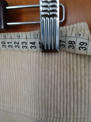 Falda Burberry Beige Vintage Original