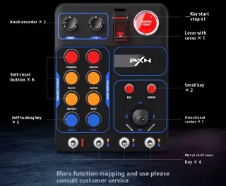 (Nuevo) Botonera PXN CB1 Control Box Sim Racing PC