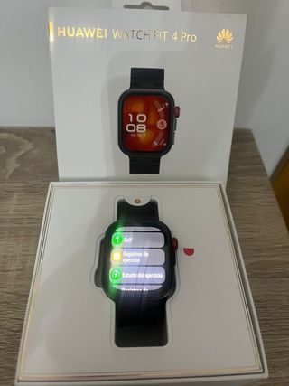 Reloj Huawei Watch Fit 4 Pro Negro/Rojo