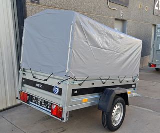 NUEVO: Remolque basculante y plegable 750 kg