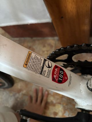 Bicicleta de Carretera Trek Blanca