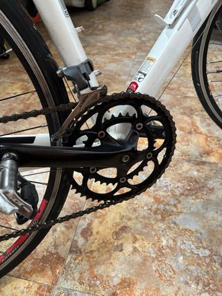 Bicicleta de Carretera Trek Blanca