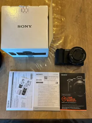 Sony ZV-E10 + 16-50mm OSS (2 usos)