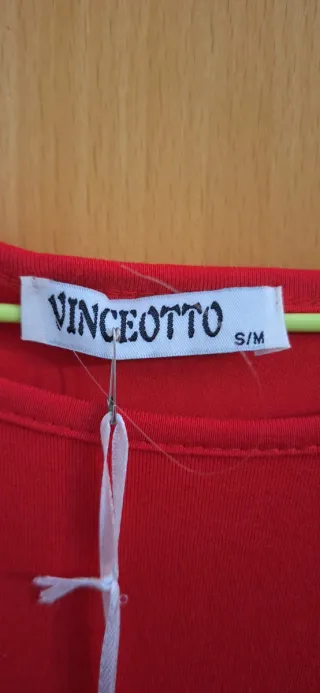 Vestido Vinceotto fiesta pedrería talla M