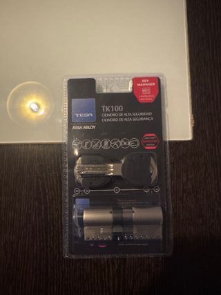 Cilindro Tesa TK100 Alta Seguridad 30x40