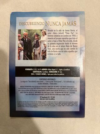 DVD Descubriendo Nunca Jamás