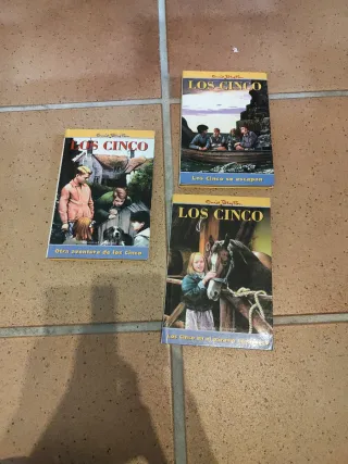 Libros Los cinco (Enid Blyton)