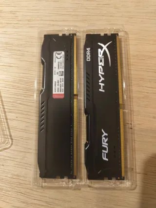 2x 4GB DDR4 HyperX Fury RAM