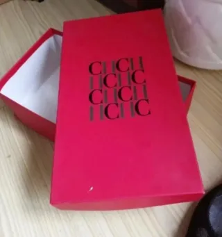 Zapatos planos terciopelo negro Carolina Herrera