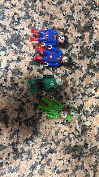 Figuras Playmobil Superhéroes y Villanos