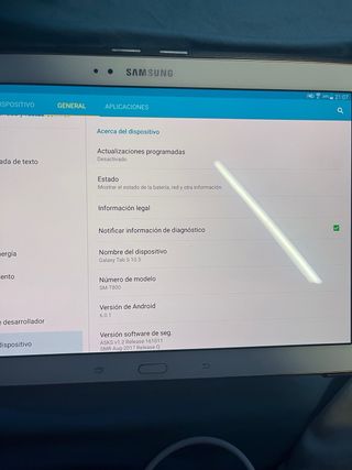 Samsung Tablet 10.5S Blanca