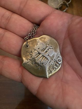 Macuquina original de Plata