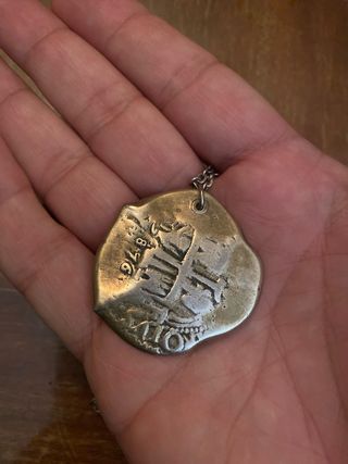 Macuquina original de Plata