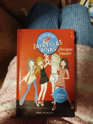 Libros "El club de las zapatillas rojas"