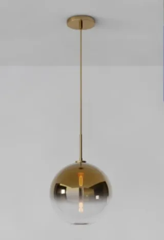 4 Lámparas Colgante Esférica Selvion 33cm NUEVAS