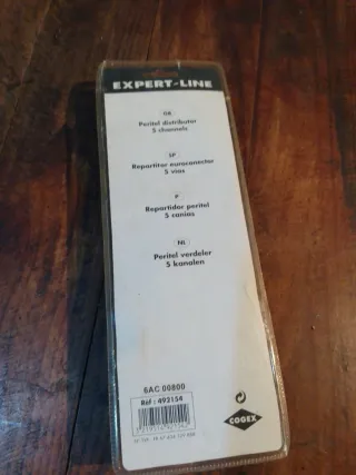 Repartidor Euroconector SCART 5 Entradas