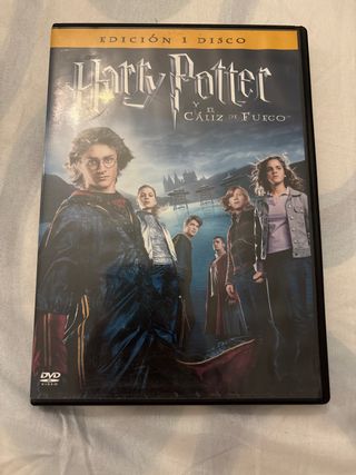 DVD Harry Potter y el Cáliz de Fuego