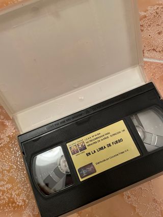 VHS En Línea de Fuego Clint Eastwood