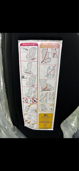 2 Sillas de coche MS Penguin