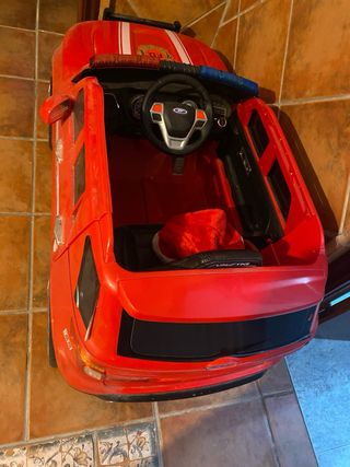 Coche Bomberos Niño