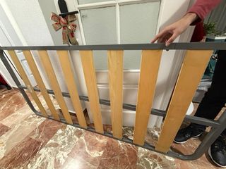Cama diván metálica 90 cm