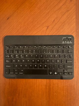 Teclado Bluetooth Español Ñ Negro