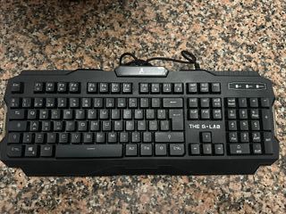 Teclado Gaming The G-Lab Negro RGB