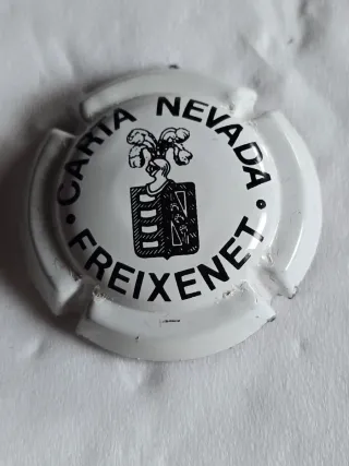 Placa Cava Freixenet Carta Nevada Antigua