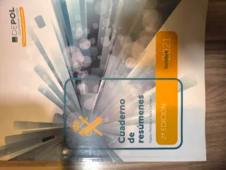 Cuaderno de Resúmenes Guardia Civil