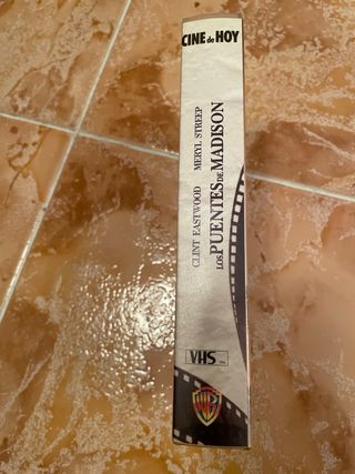 Los Puentes de Madison VHS