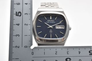 Seiko King Quartz Vintage 1970s Azul