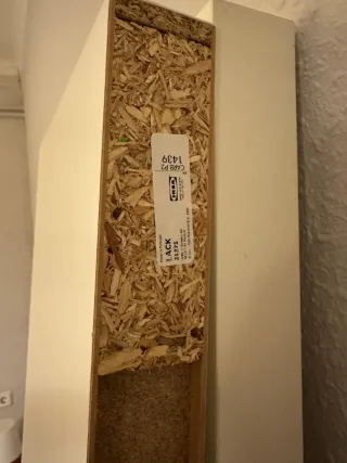 1 Estantería Ikea Blanca 190x26