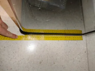 Acuario BOYU 100L Negro