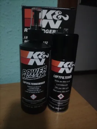 Kit Limpieza y Aceite Filtro K&N