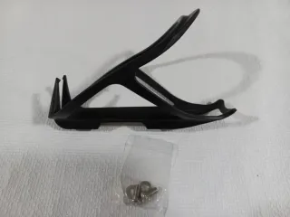 Portabidón bicicleta negro mate + tornillería