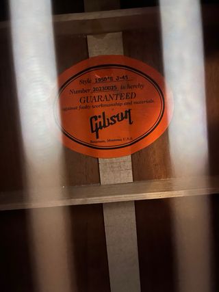 Gibson J-45 Vintage Sunburst