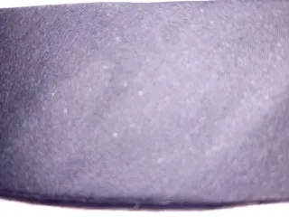 Corbata negra de tela