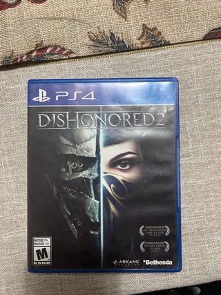 PS4 + Mando + Juego Dishonored 2