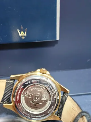 Reloj Maserati Sfida Diamond Automático Original