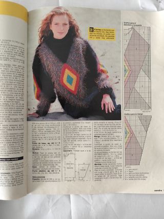 Revista Sandra para creación de prendas de punto.