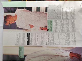 Revista Sandra para creación de prendas de punto.