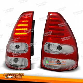 Faros traseros Toyota Land Cruiser 120 03-09 LED
