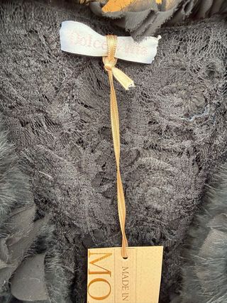 Bolero negro Momoni talla única