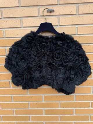 Bolero negro Momoni talla única