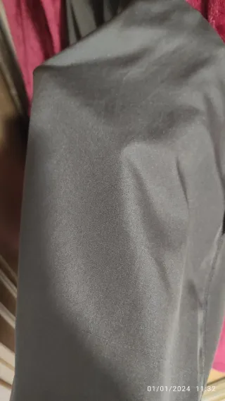 Vestido fiesta mujer beige y marrón