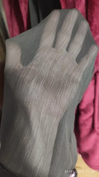 Vestido fiesta mujer beige y marrón