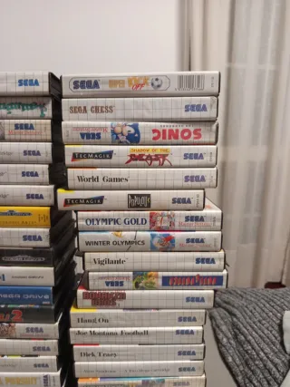 Juegos Sega Master System y MEGA Drive